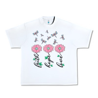 White faith hope love Urban Heavy Tee - MaliasSmallBusiness