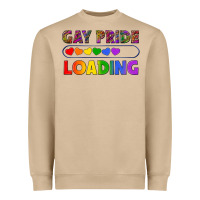 Mushroom Western Gay Pride Loading LGBTQ+ Heavyweight Sweatshirt - BundleAndBundleShop
