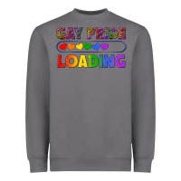 Storm Western Gay Pride Loading LGBTQ+ Heavyweight Sweatshirt - BundleAndBundleShop