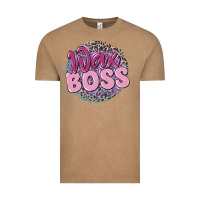 Vintage Coffee wax boss Vintage Tee - MaliasSmallBusiness