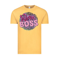 Vintage Mustard wax boss Vintage Tee - MaliasSmallBusiness