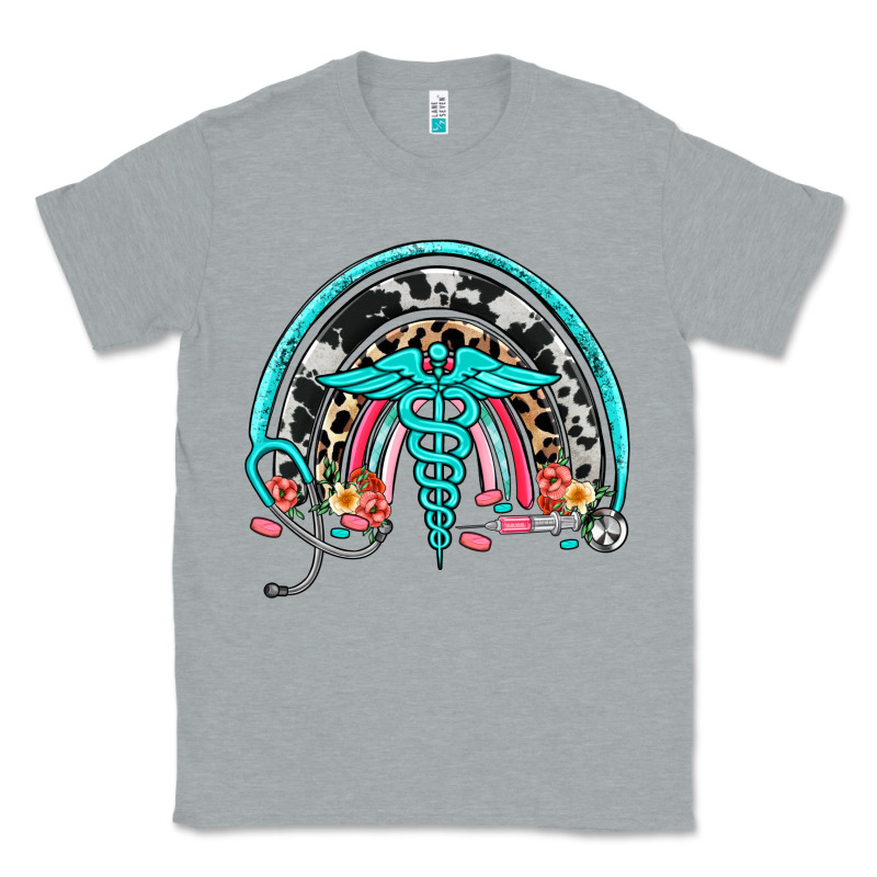 Nurse Rainbow Classic Tee by NancyCooperArtShop | Teevron