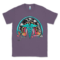 Lavender nurse rainbow Classic Tee - NancyCooperArtShop