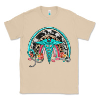 Mushroom nurse rainbow Classic Tee - NancyCooperArtShop