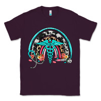 Plum nurse rainbow Classic Tee - NancyCooperArtShop