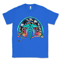 True Royal nurse rainbow Classic Tee - NancyCooperArtShop