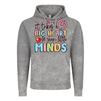 Cloud Rock it takes a big heart for shape little minds Vintage Hoodie - MaliasSmallBusiness