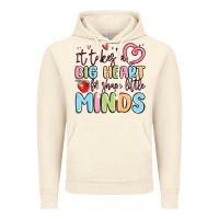 Vintage Artic it takes a big heart for shape little minds Vintage Hoodie - MaliasSmallBusiness