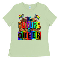 Matcha the fuuture is queer Ladies Tee - AdoDesignShop