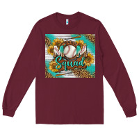 Burgundy Baseball Mom Squad Tumbler Long Sleeve Tee - BundleAndBundleShop