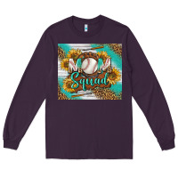 Plum Baseball Mom Squad Tumbler Long Sleeve Tee - BundleAndBundleShop