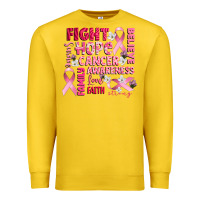 Lemon cancer awareness fight believe hope survive Premium Sweatshirt - CowGirlArtShop