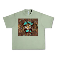 Oil Green class of 2024 tiger Urban Heavy Tee - NancyCooperArtShop