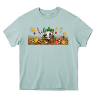 Arona Christmas feeling jolly cow Heavy Core Tee - Artiststas