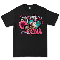 Black certified nursing assistant cna hearts Premium Tee - Jasminsmagicworld