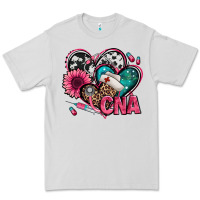 Dove Grey certified nursing assistant cna hearts Premium Tee - Jasminsmagicworld