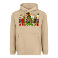 Mushroom teacher claus christmas Heavyweight Hoodie - CowGirlArtShop