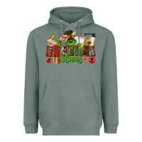 Sage teacher claus christmas Heavyweight Hoodie - CowGirlArtShop