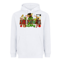 White teacher claus christmas Heavyweight Hoodie - CowGirlArtShop
