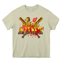 Mossy softball aunt Heavy Core Tee - AdoDesignShop