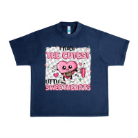 Navy i teach the cutest little sweethearts Urban Heavy Tee - MaliasSmallBusiness