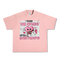 Salmon i teach the cutest little sweethearts Urban Heavy Tee - MaliasSmallBusiness