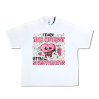 White i teach the cutest little sweethearts Urban Heavy Tee - MaliasSmallBusiness