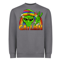 Storm Gaylien LGBTQ Pride Heavyweight Sweatshirt - BundleAndBundleShop