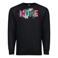 Black hope cancer awareness Premium Sweatshirt - CowGirlArtShop