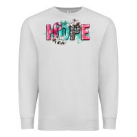 Dove Grey hope cancer awareness Premium Sweatshirt - CowGirlArtShop