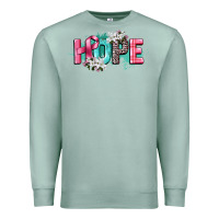 Seafoam hope cancer awareness Premium Sweatshirt - CowGirlArtShop