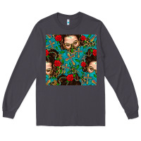 Smoke Messy Bun Mom And Cross With Leopard Patterns Long Sleeve Tee - BundleAndBundleShop