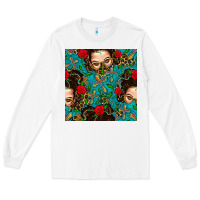 White Messy Bun Mom And Cross With Leopard Patterns Long Sleeve Tee - BundleAndBundleShop
