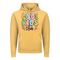 Vintage Mustard cool kids club Vintage Hoodie - MaliasSmallBusiness