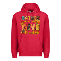 Cardinal gather around and give thanks Premium Hoodie - CowGirlArtShop