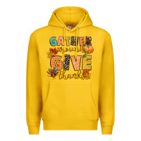 Lemon gather around and give thanks Premium Hoodie - CowGirlArtShop