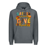 Rock gather around and give thanks Premium Hoodie - CowGirlArtShop