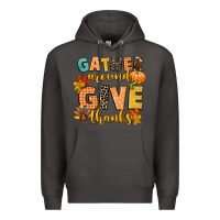 Smoke gather around and give thanks Premium Hoodie - CowGirlArtShop