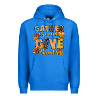 True Royal gather around and give thanks Premium Hoodie - CowGirlArtShop