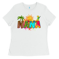 White summer nana Ladies Tee - RanaPortraitStore