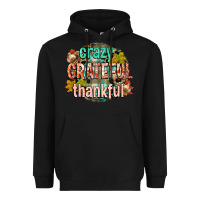 Black crazy grateful thankful Heavyweight Hoodie - CowGirlArtShop