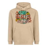Mushroom crazy grateful thankful Heavyweight Hoodie - CowGirlArtShop
