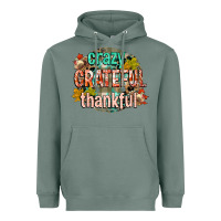 Sage crazy grateful thankful Heavyweight Hoodie - CowGirlArtShop