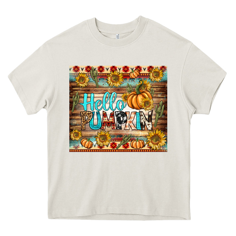 Hello Pumpkin Tumbler Heavy Core Tee by BundleAndBundleShop | Teevron