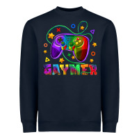 Navy Western Gaymer Heavyweight Sweatshirt - BundleAndBundleShop