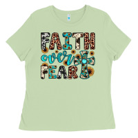 Matcha faith over fear Ladies Tee - JahusDesignShop