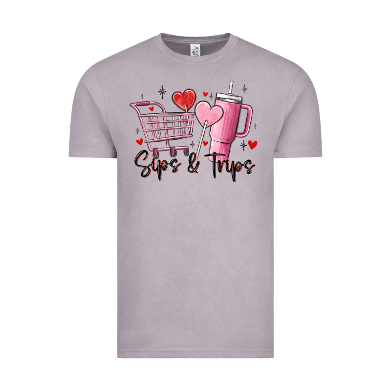 Sips & Trips Target Inspired Stanley Vintage Tee by MaliasSmallBusiness | Teevron