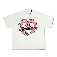 Pistachio valentine's day pencil heart teacher quotes Urban Heavy Tee - MaliasSmallBusiness
