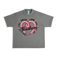 Tornado valentine's day pencil heart teacher quotes Urban Heavy Tee - MaliasSmallBusiness