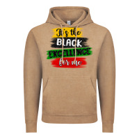 Vintage Coffee it s the black excellence for me Vintage Hoodie - MaliasSmallBusiness